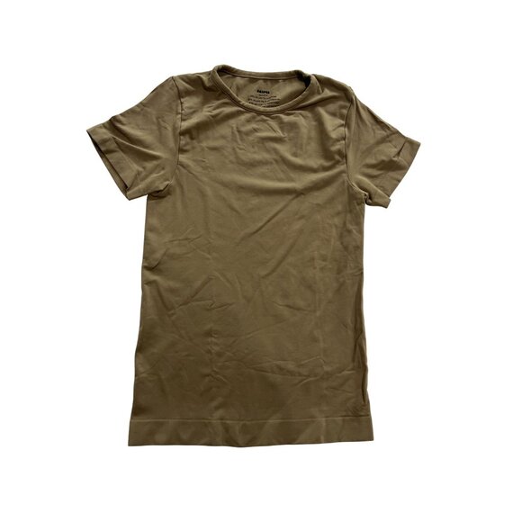 SKIMS Soft Smoothing Seamless T-Shirt in Brown - Picture 1 of 4